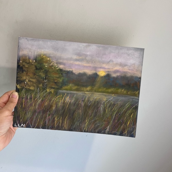 8x10 1/2 soft pastel painting done by me. - Picture 3 of 4